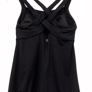 Athleta Black Cross-Back Tank Top Size S